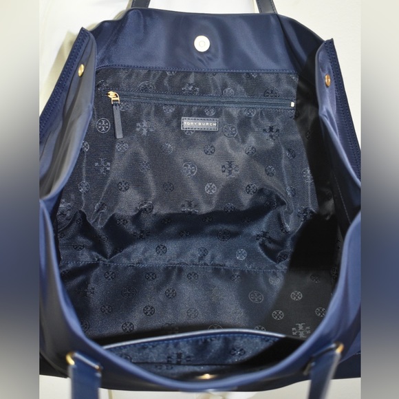 NWT TORY BURCH ELLA NYLON TOTE BAG - Picture 4 of 8